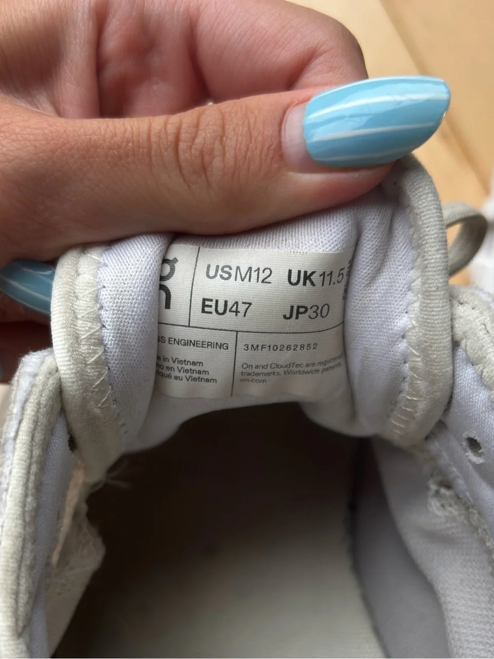 On Cloud Running shoes